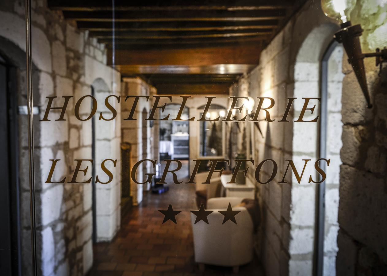 Hostellerie Les Griffons Bourdeilles Bagian luar foto