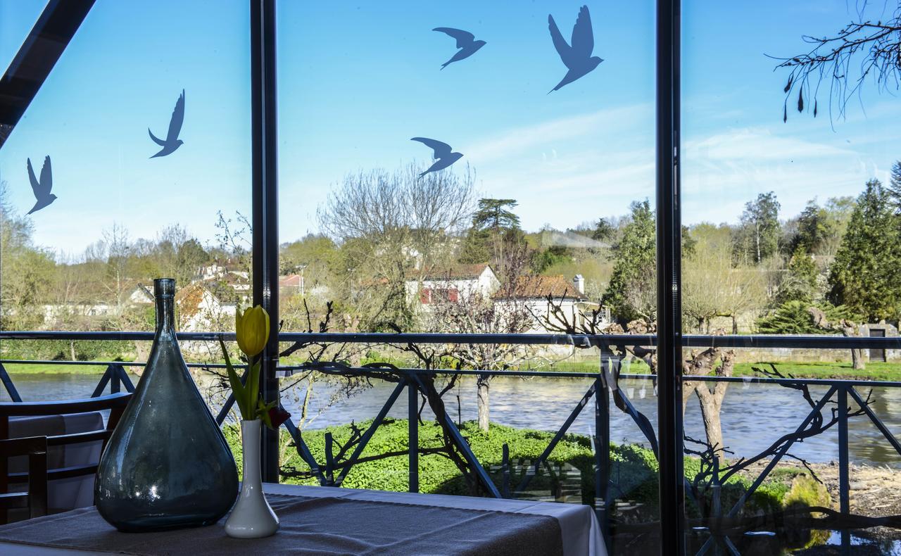 Hostellerie Les Griffons Bourdeilles Bagian luar foto