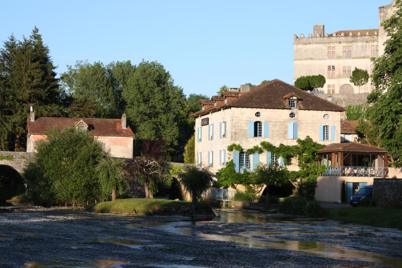 Hostellerie Les Griffons Bourdeilles Bagian luar foto